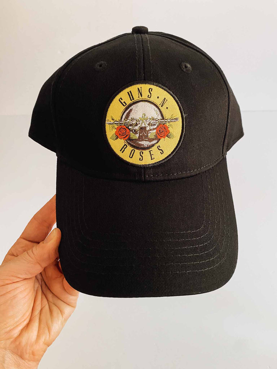 Bonnet Guns N' Roses Hard Rock - Bonnet Ski Hiver Homme Femme - Acrylique Tricoté, Réglable - Cadeau Fan De Rock, Musique