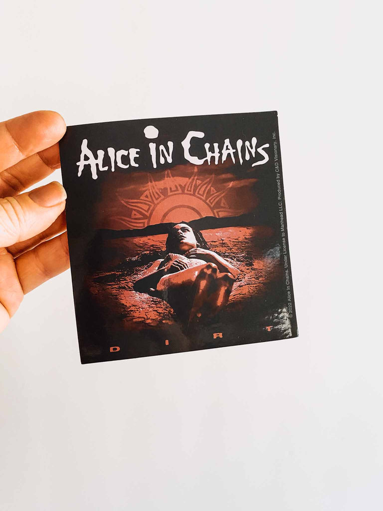 Alice in Chains Dirt Sticker | Officially licensed band merch | Available at Rock & Roll Jane