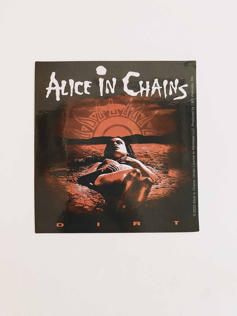 Alice in Chains Dirt Sticker | Officially licensed band merch | Available at Rock & Roll Jane