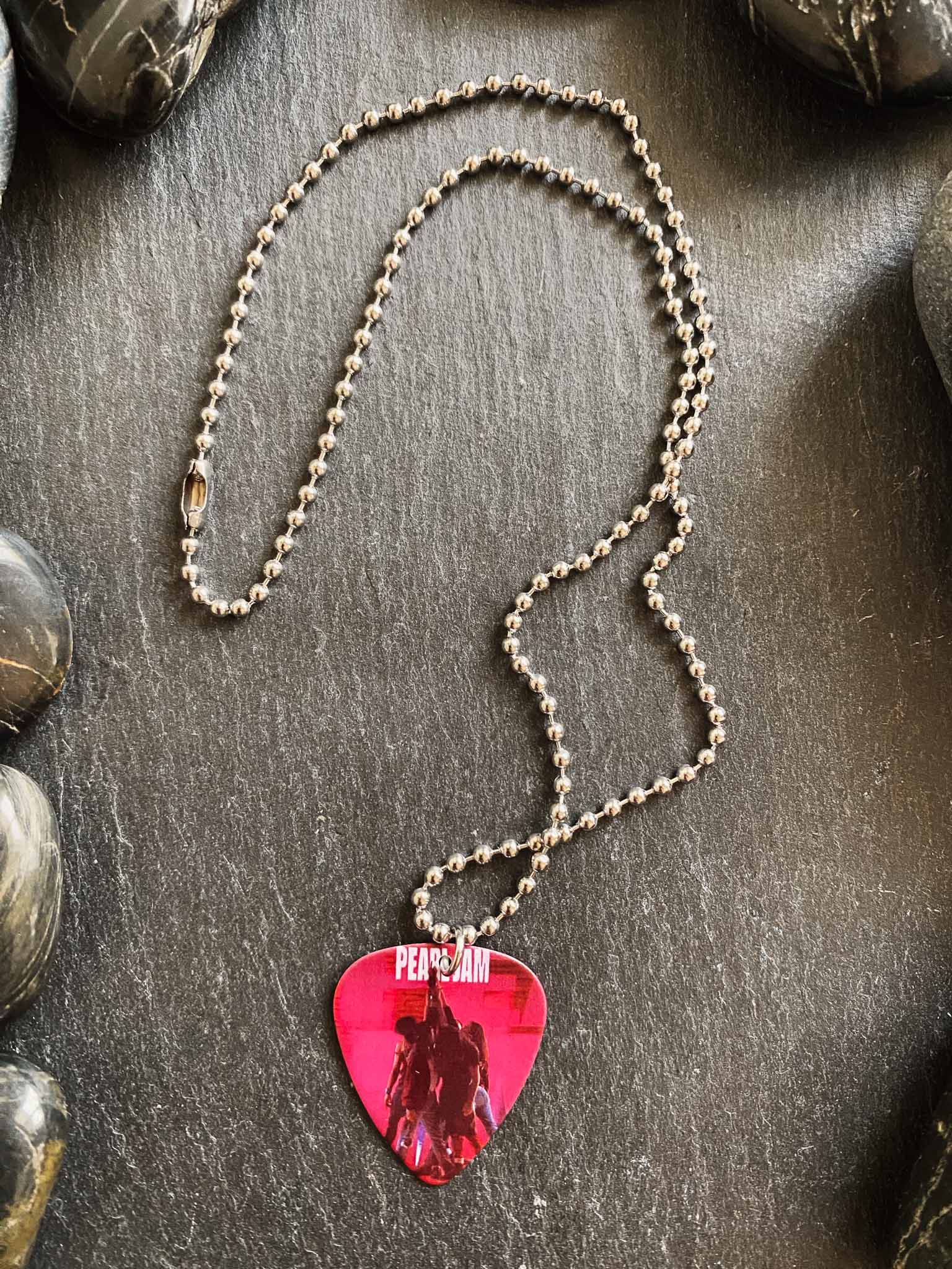 Fender Guitar Pick Necklace