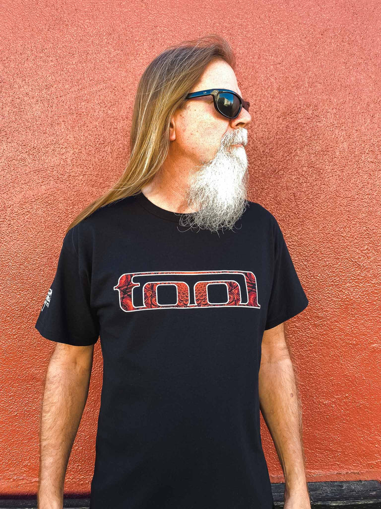 Tool red logo t-shirt | officially licensed band tee | available at Rock & Roll Jane