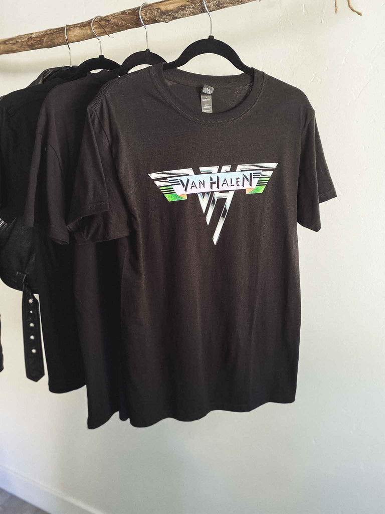 Van Halen Old School Logo Band T-shirt | Officially licensed band tee | Rock & Roll Jane