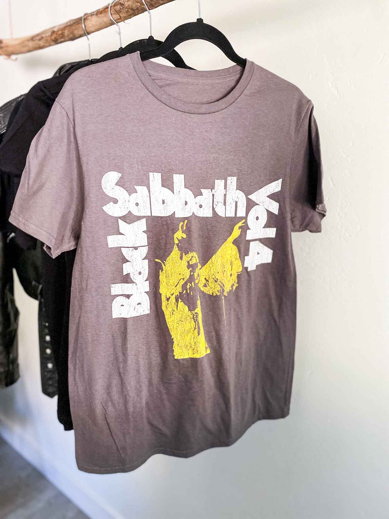 Black Sabbath Vol. 4 Gray Unisex Size T-Shirt | Officially Licensed Band Tee | Rock & Roll Jane