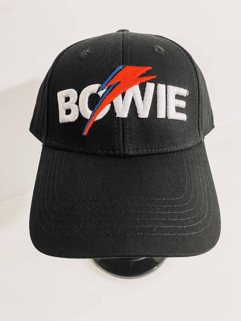 David Bowie Alladin Sane Lightning Bolt baseball cap | Officially licensed merchandise | Rock & Roll Jane