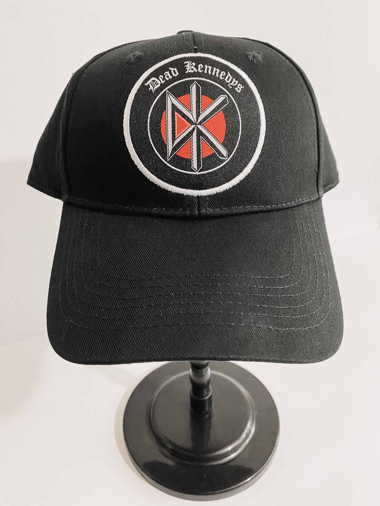 Dead Kennedys officially licensed patch logo baseball cap | high quality black hat with adjustable snap strip | officialy band merch | Rock & Roll Jane