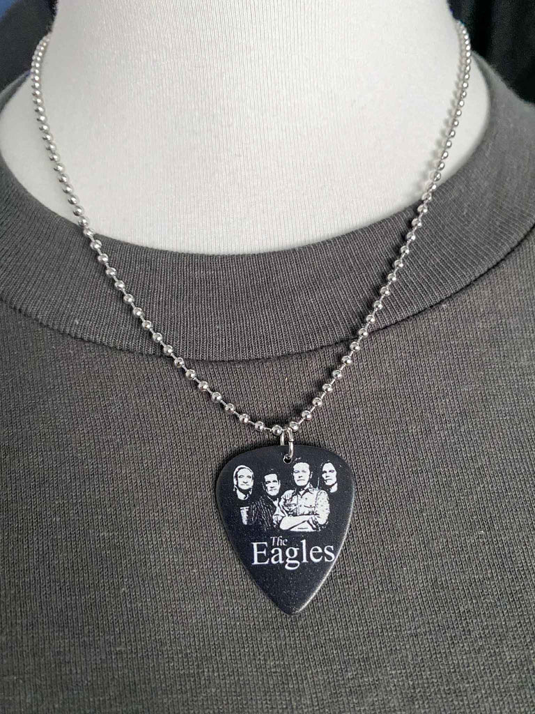 The Eagles Guitar Pick Necklace | Band merchandise | Jewelry | Rock & Roll Jane
