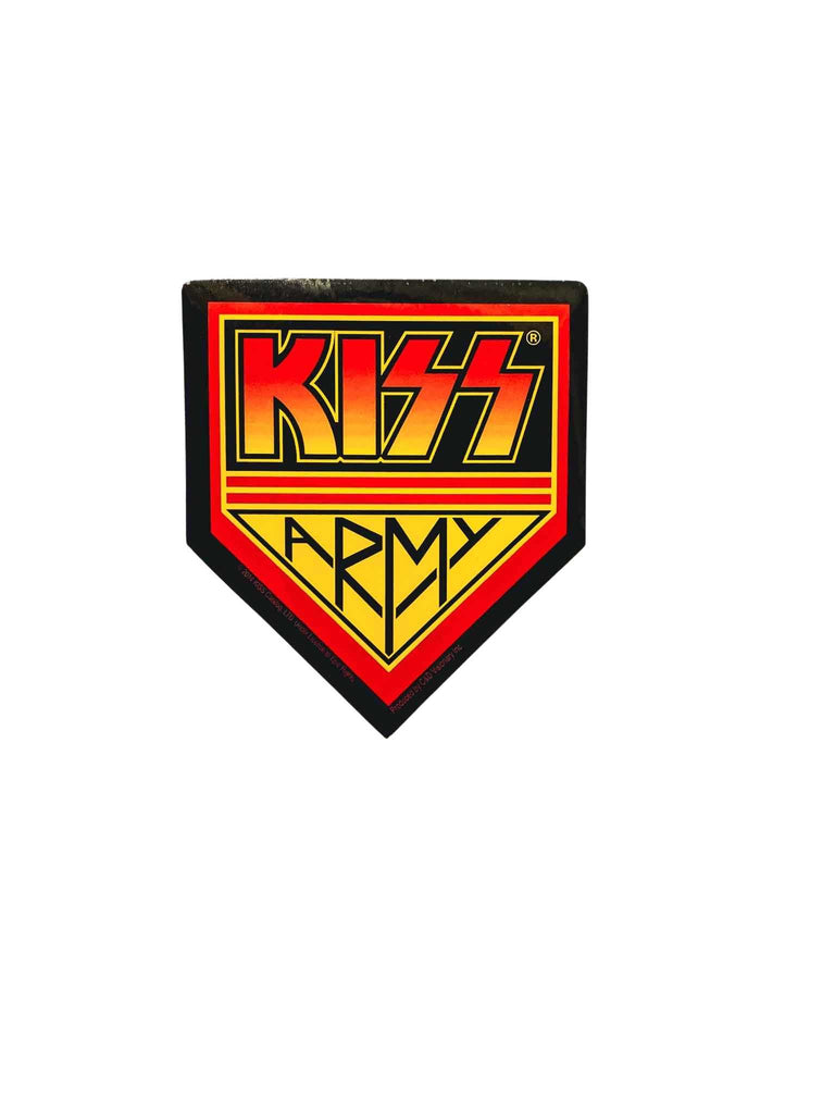 Kiss Army Sticker | Officially licensed rock and roll merchandise | Rock & Roll Jane