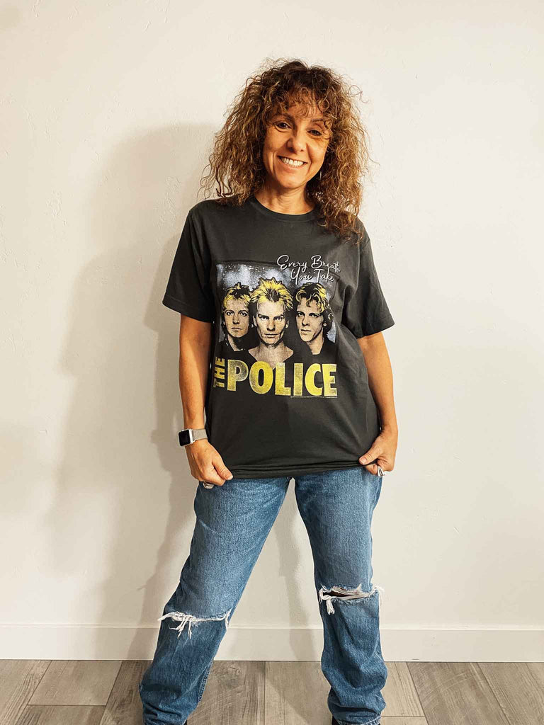 The Police Band T-Shirt | Every Breath You Take | Officially licensed band tees | Rock & Roll Jane