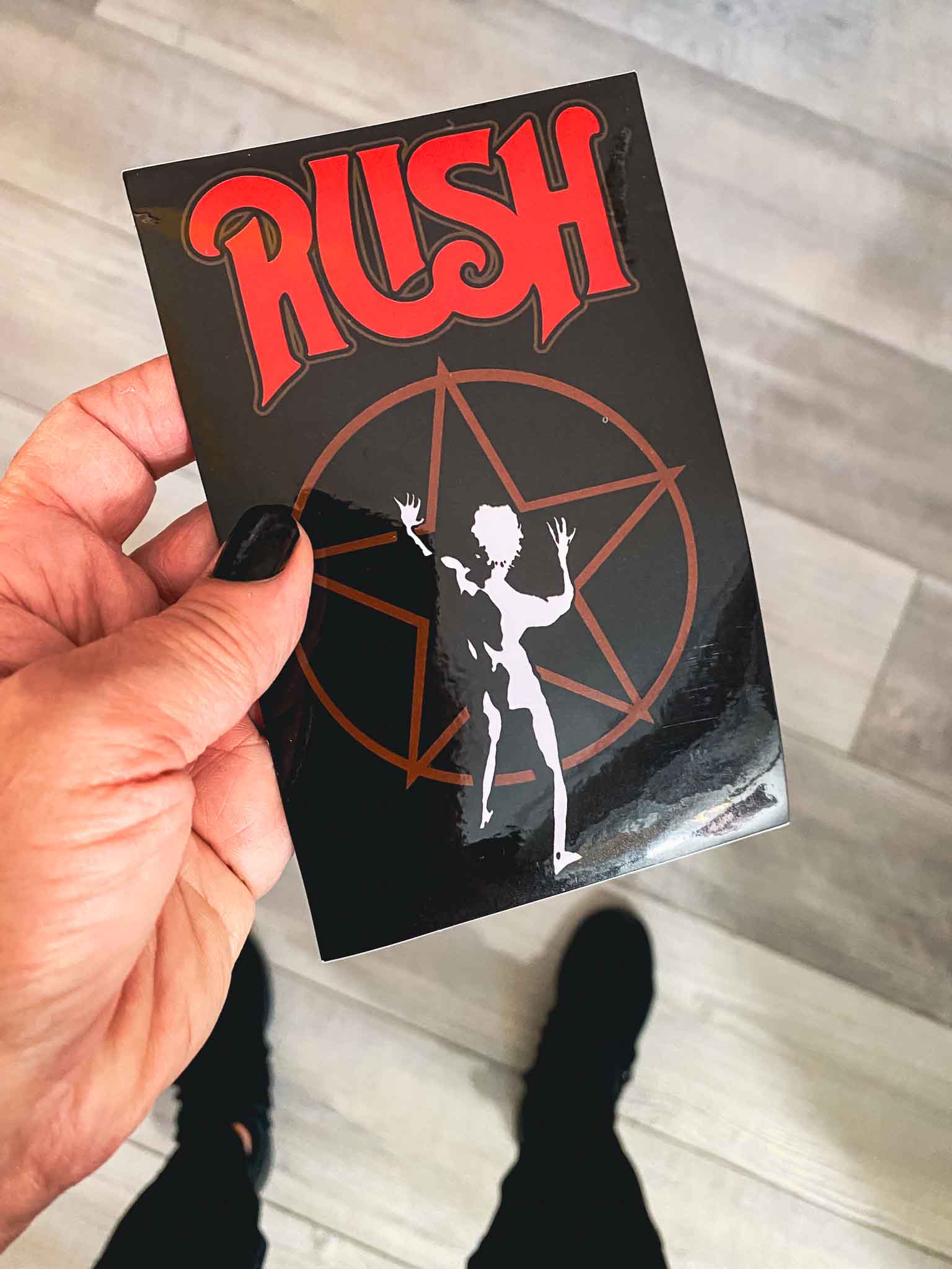 Design Rush Sticker Rush Starman Logo Sticker | Rock & Roll Jane