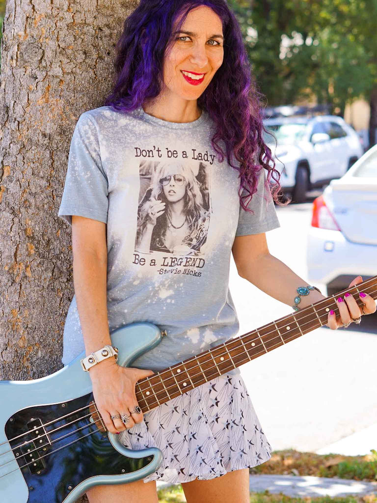 Black Sabbath Purple Wavy Rock Roll | Logo Jane & T-Shirt